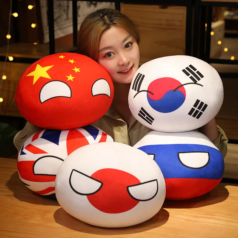 Countryball Plush Pendant Toy