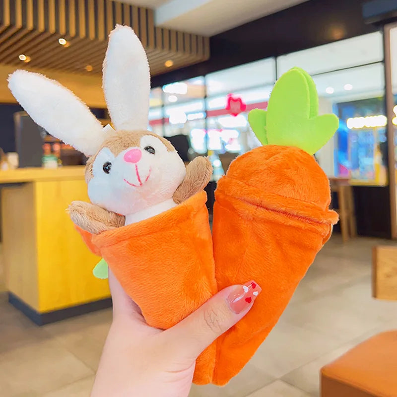 Rabbit Carrot Plush Pendant Detachable Rabbit Carrot Pendant