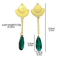 Anime The Apothecary Diaries Maomao Cosplay Necklace Earrings for Women Girls Accessories Halloween Gift