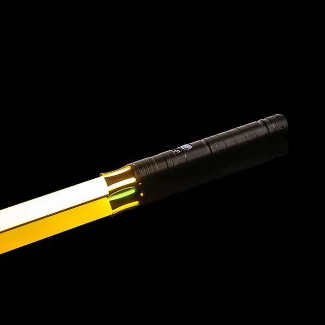 RGB Metal Lightsaber Rechargeable LED Cosplay Light Sword with Sound Effects