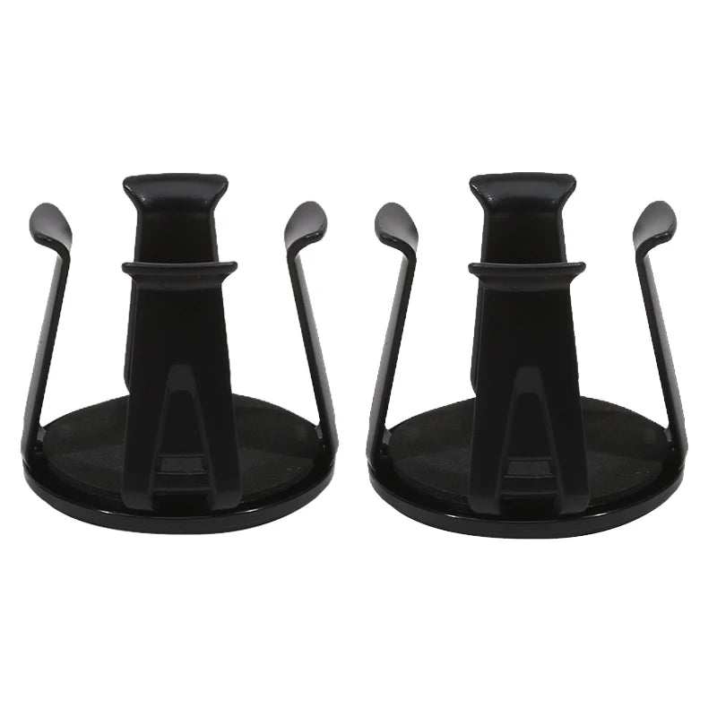 1/2Pcs Car Beverage Holder Adhesive Cup Storage Rack Car Cup Bottle Holder Multifunction Drink Rack Auto Accessories Black