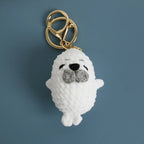 Cute Crochet Animal Doll Keychain Sheep Puppy Bag Charm