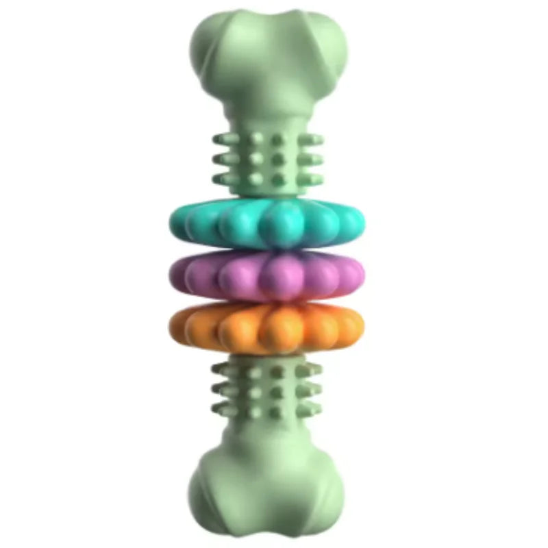 Dog Teething Chew Stick Toy for Interactive Dental Training Play