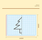 Kids Grid Symmetry Drawing Book – Fine Motor & Writing Training Toy