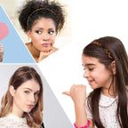 Korean U Shape Non-Slip Hair Comb Headband for Women