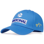 Ayrton Senna Embroidered Racing Baseball Cap with Sun Protection