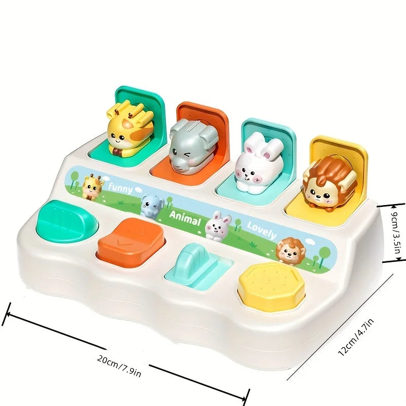Montessori Pop Up Animal Learning Box
