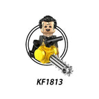 Blind box TP1040 WM6205 KF6173 KF6175 Killer Klowns Mini Figure Classic Horror Thriller Movie Building Block Model Doll Toy Gift