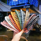 3PCS Wave Toothed Non-Slip Hairband Set for Women