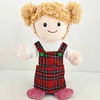 Family Hand Puppet Dolls – Plush Educational Role Play Toy