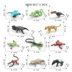 Mini Farm & Wildlife Animal Figurine Set
