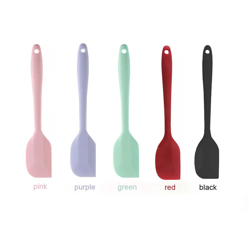 Heat Resistant Silicone Spatula – Non Stick Cream & Baking Tool