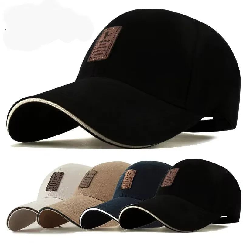 Four Seasons Cotton Baseball Cap for Sports and Everyday Comfort