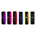 8/10 Sections Dance Resistance Band Yoga Stretching Pilates Fitness Digital Elasticity Elastic Stretch Training Tension Belt