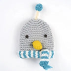 Cartoon Dog Key Case Handwoven Key Organizer Pouch