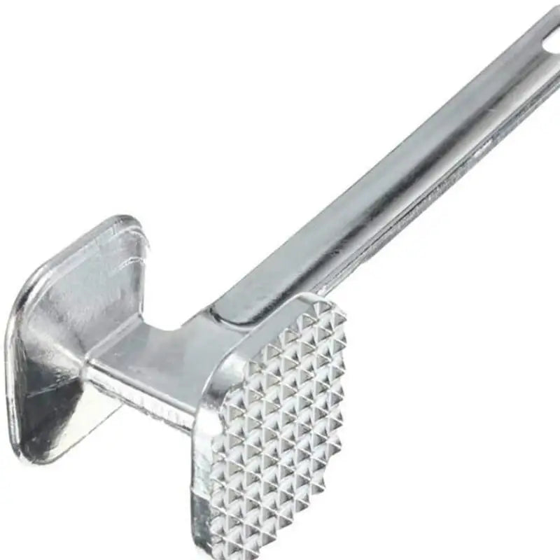 Heavy-Duty Zinc Alloy Meat Tenderizer Hammer – Steak, Chicken & Pork Meat Mallet
