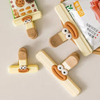 Creative Face Food Bag Sealing Clips for Snack and Food Storage Set