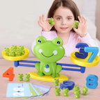 Frog Balance Math Toy Montessori Learning Game for Kids