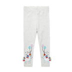2 3 4 5 6 7 Years Girls Leggings 100% Cotton Girl's Trousers Little Girls Pants Skinny Cartoon Kids Children Leggings Trousers