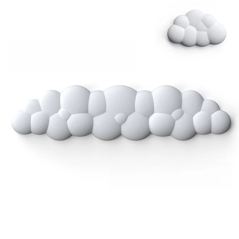 Mouse Pad with Wrist Rest Keyboard Cloud Anti-Slip desktop Office gamer Mouse Wrist Rest Ergonomic Keyboard Mouse Pad Wrist Rest