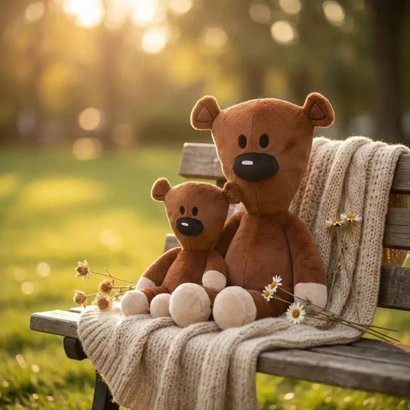 30/50/60/80/110cm Mr Bean Teddy Bear Plush Toy Cute Soft Stuffed Animal Home Sofa Decor Accompany sleep Doll Girls Birthday Gift