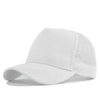 Custom Logo 5 Panel Mesh Baseball Cap for Outdoor Branding