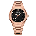 NIBOSI Men Watches Analog Quartz Stainless Steel Military Watches for Men Waterproof Auto Date Wrist Watch Relogio Masculino
