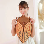 45CM Cartoon Cicada Beetle Plush Backpack Soft Stuffed Toy