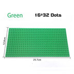 Classic Building Block Baseplate for Creative Construction Toy Sets