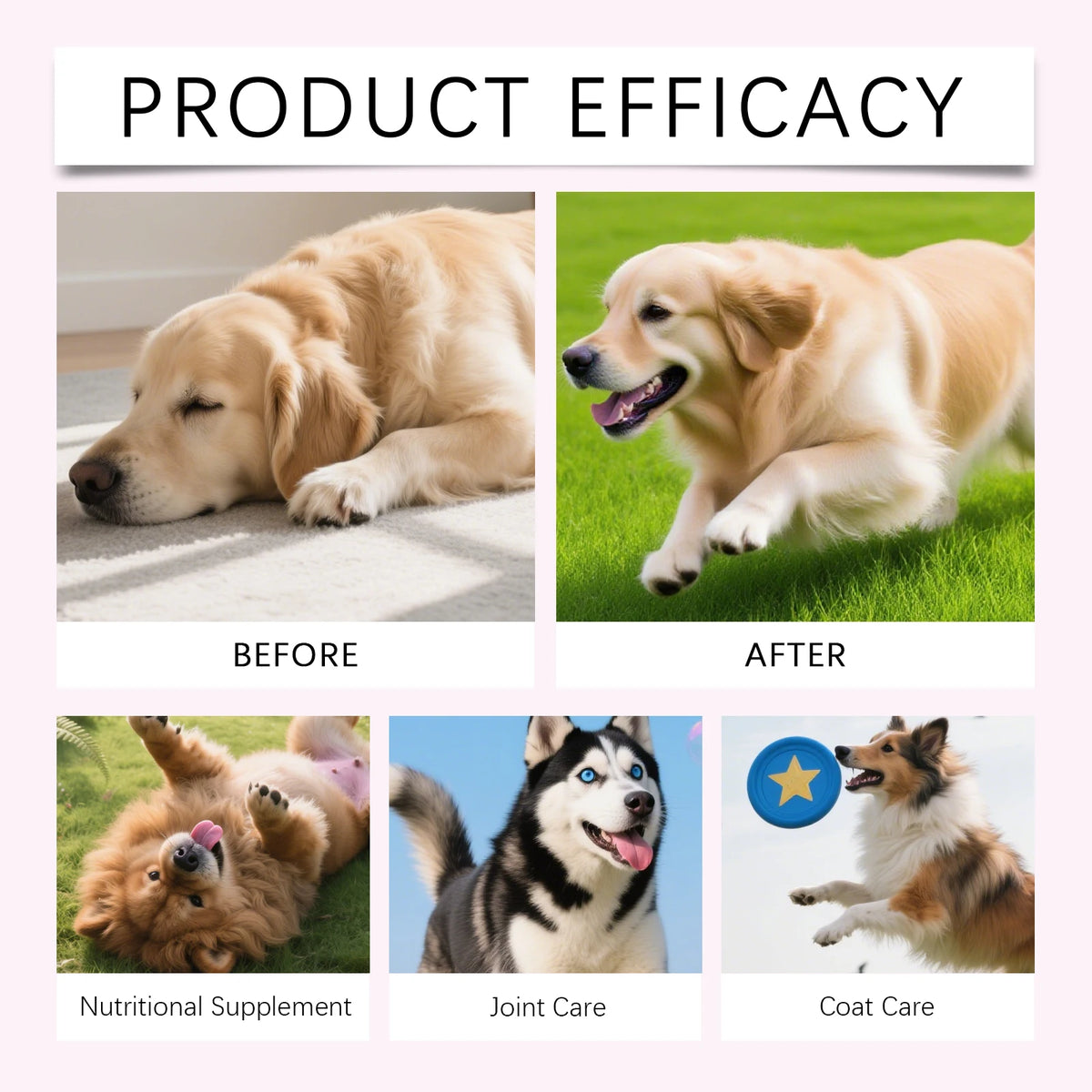 Dog Liquid Collagen Drops Intestine Repair Improve Digestive System Health Nourish Skin Coat Dogs Dietary Nutrition Care Agent