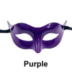 Women Man Sexy Gentleman Masquerade Mask Prom Mask Halloween Party Props Black White Retro Mask Plastic Half Face Cosplay Mask
