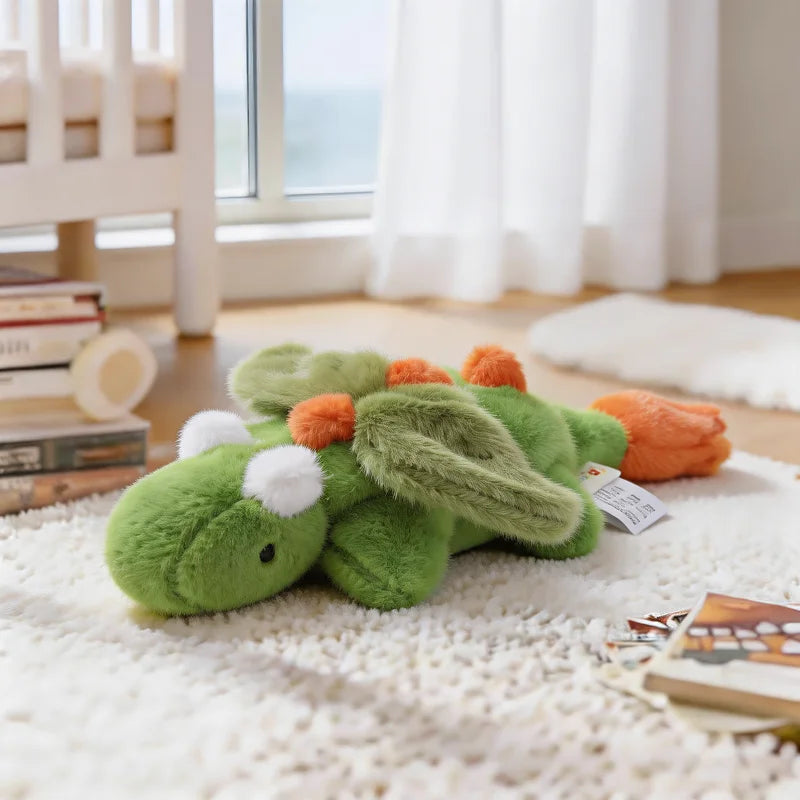 Cute Flying Dragon Plush Toy Soft Stuffed Dragon Doll for Kids