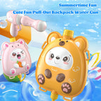 Cartoon Backpack Water Gun for Kids Summer Outdoor Water Play Toy