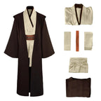 Obi-Wan Kenobi Jedi Cosplay Costume – Unisex Robe Set