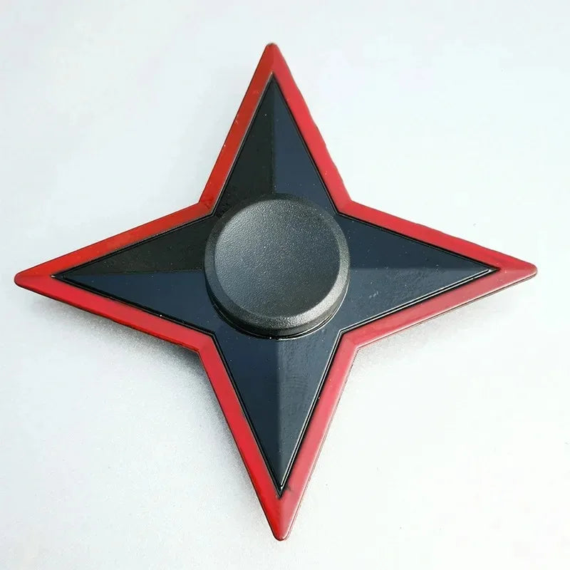 Ninja Shuriken Zinc Alloy Tri Fidget Spinner Stress Relief Toy