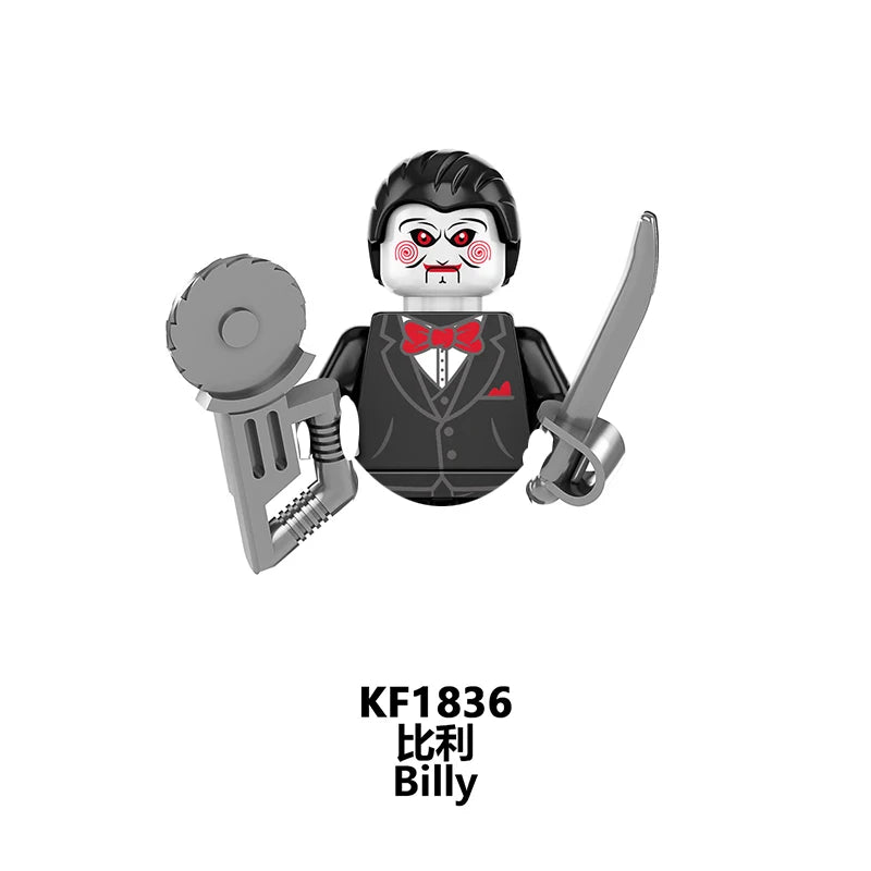 Halloween New Bricks Building Blocks Terrifier Death Megan Mini Figures Minifigures Toys Bricks Gifts For Children Adults