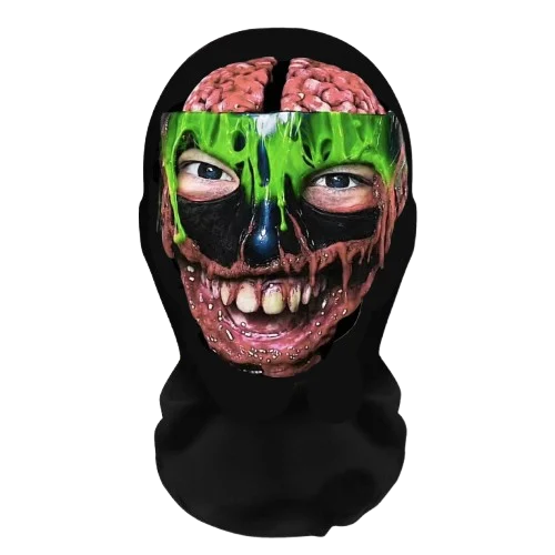 New Creative Headpiece Halloween Carnival Funny Headgear Cosplay Costume Comical Wig Mask Prank Props Party Decoration