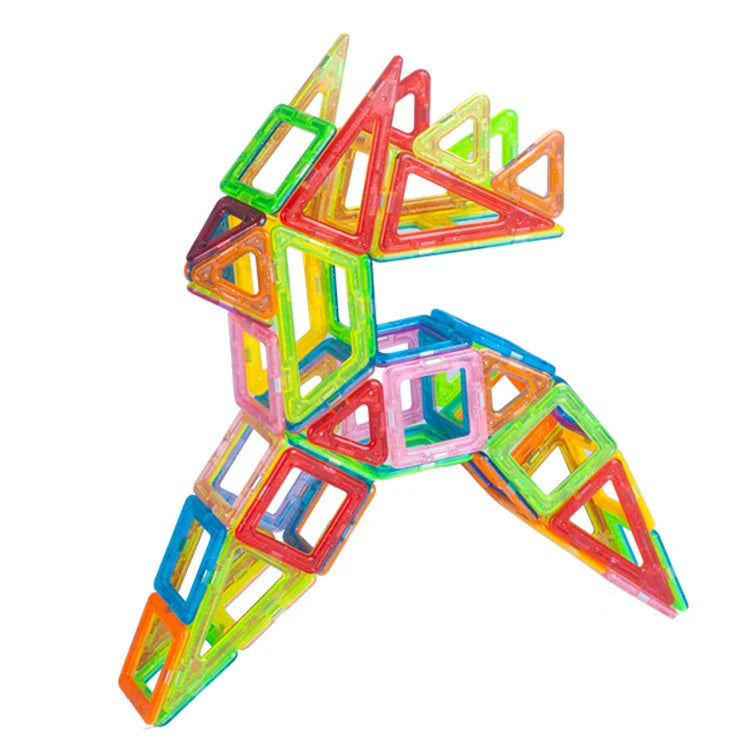 64-184PCS Kids Magnetic Building Blocks – STEM Construction Toy Set