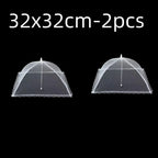 Foldable Pop-Up Food Mesh Cover – Reusable Fly & Insect Protection Food Tent