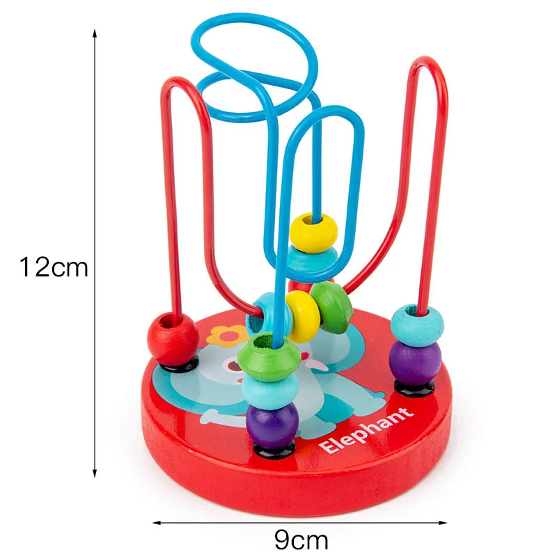 Montessori 3D Wooden Puzzle Educational Learning Toy for Kids