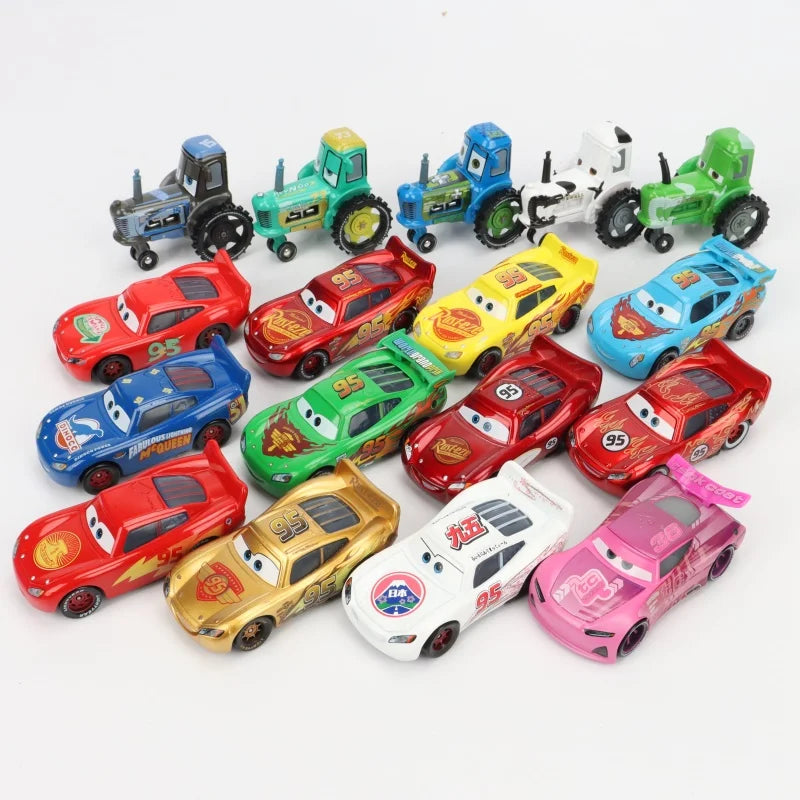 Pixar Cars Lightning McQueen 1:55 Metal Die-Cast Toy Car