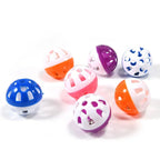 Colorful Bell Ball Parrot Bird Toy Set for Interactive Cage Play