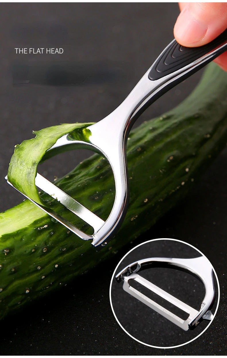 Vegetable Peeler – Stainless Steel Multi Function Kitchen Tool