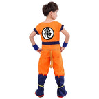 Son Goku Anime Cosplay Costume Set – Kids & Adult Outfit