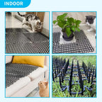 Indoor and Outdoor Cat Mat Protection Anti-cats Dog Animal Pest Control Garden Anti-Cat Spike for Home Use Repellent Net