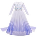 Girl Vestidos Costume Kid Dress Halloween Cosplay Children Birthday Carnival Party Dress Up 2-10 Year
