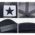Fashion Mesh Snapback Baseball Cap for Casual Outdoor Comfort