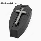 Novel Horrible Movie Halloween Pumpkin Witch Nun Vampire Zombies Building Blocks Mini Action Figure Toys