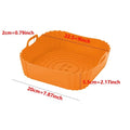 Reusable Silicone Air Fryer Basket Liner – Non Stick Cooking Pot for Air Fryers