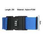 Adjustable Luggage Belt Elastic Suitcase Security Strap for Travel & Carry-On